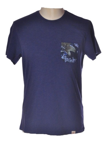 T-shirt manica corta da Uomo Woolrich Taglia S Colore Blu - Imagen 1 de 3