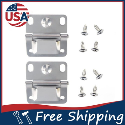 #ad 2 Pack Cooler Stainless Steel Hinge and Screw Compatible with Coleman Coolers $11.95
