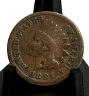 Indian Head Small Cent 1885 Philadelphia Mint Circulated Fine