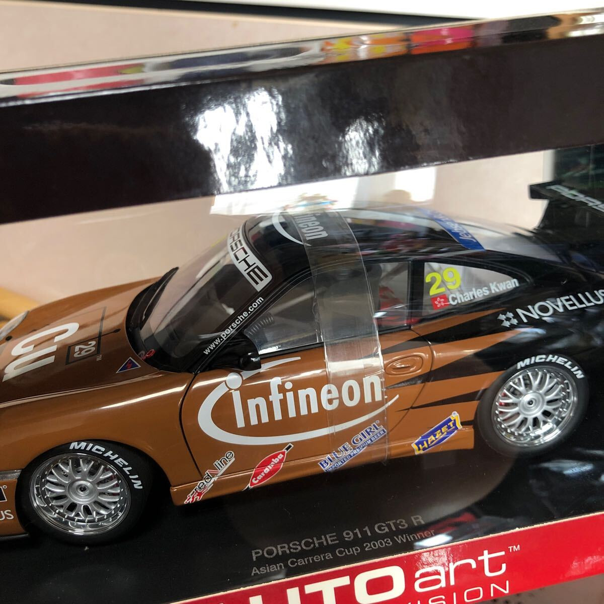 【送料無料キャンペーン】 Gt3 911 Autoart / Porsche Art Auto 530 R Cup Carrera Asian レーシングカー