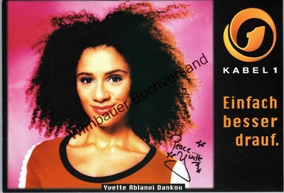 Autogrammkarte Yvette-Ablanvi Dankou  /// Autograph signiert signed signee Danko