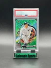 AARON JUDGE 2023 Topps Finest #1 Green Speckle Refractor 040/125 PSA 9 Mint