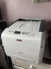 OKI Pro8432WT A3 Full Colour White Toner Printer with 2 Extra White Cartridges