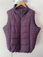 PETER STORM  Purple Padded Gilet Sleeveless Jacket Waistcoat Size 20