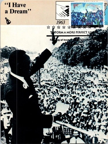 Dr Jim Stamps Maximum Card March On Washington 37 Fdc