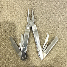 Leatherman Super Tool 200 Multitool Zange Klappwerkzeug, Edelstahl