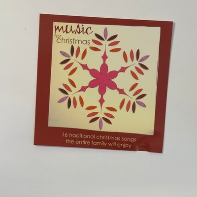 Various Artists   Music for Christmas CD 2002 Traditional Holiday Cascadia