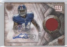 2014 Topps Valor of Honor Andre Williams #SOH-AW Patch Auto Shield 2r5