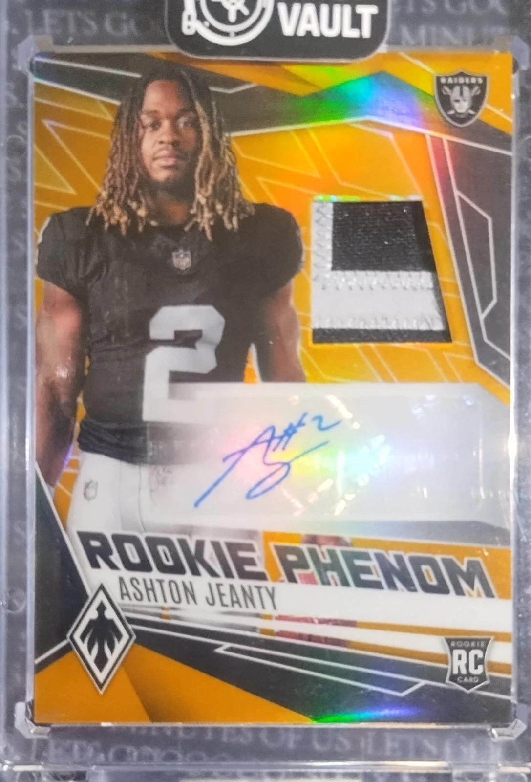 2025 Panini Phoenix-Rookie Phenoms (RPA) 08/10 Ashton Jeanty #RPJ-AJY