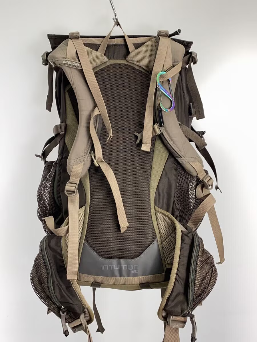 GREGORY Backpack, Polyester, Gray, Solid Color, S… - image 3