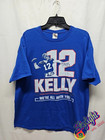 Rare Vtg Buffalo Bills Jim Kelly Autographed Hof 02 T Shirt Size XL