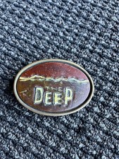 "THE DEEP" BURBANK STUDIOS CAST  CREW BELT BUCKLE
