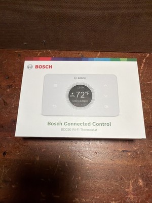 Bosch Thermotechnology BCC50 Wi-Fi Smart Thermostat