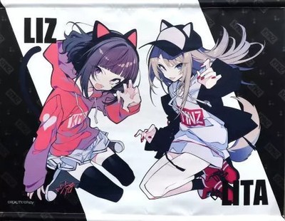 KMNZ Virtual YouTuber B2 Tapestry Large Swede Art Decor Collectible