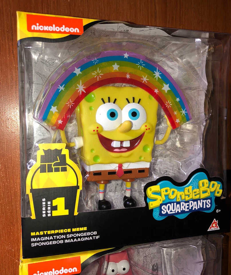 海绵宝宝 Patrick Figures 杰作 Meme Nickelodeon 公仔套装 — 第 2/4 张图片