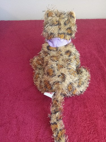 Ganz Webkinz Spotted Leopard Plush Stuffed Animal Toy - Picture 3 of 5