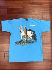 Vintage 90s Arizona Native American Indian Shirt Single Stitch XL Made USA