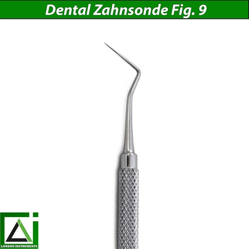 Sonda Dentale 9 Sonda Diagnostica Igiene Orale Pulitore Denti Cura Dentale Set di 5 Nuove - Foto 4 di 6