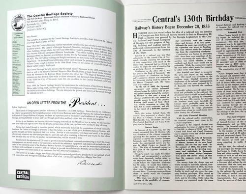 The Right Way Central of Georgia Magazine 1963 Oct/Nov/Dec (100 Year Anniv.) - Picture 5 of 7