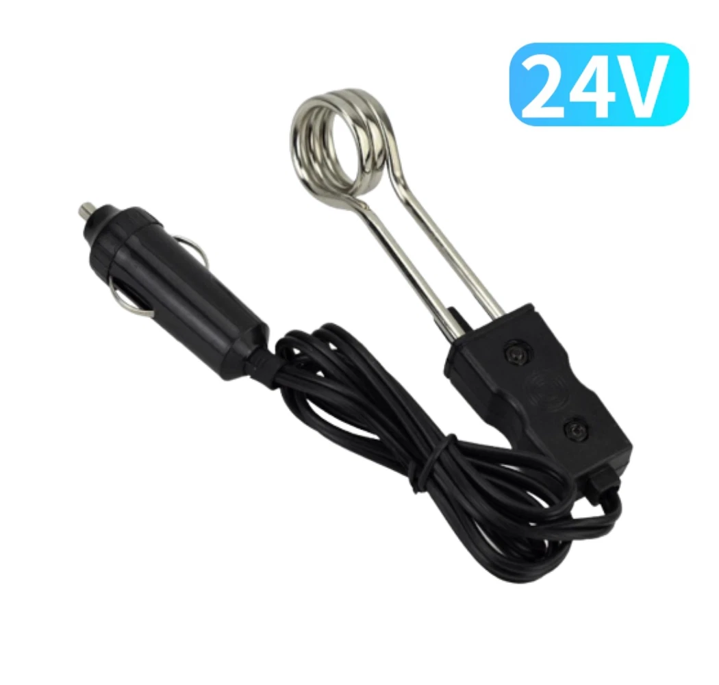 24V Water Heater Tea Coffee Portable Immersion Fast Heater For Truck Or  Caravan | eBay