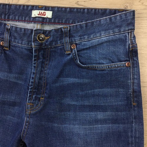 Pantalones de mezclilla cortos con dobladillo para hombre Jag talla 32 de 27,5 pulgadas entrepierna (CF10) - Imagen 5 de 12