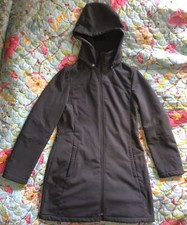 Hawke & Co Sport Ladies Grey Coat Size S Uk 10 Euro 36 Us 6