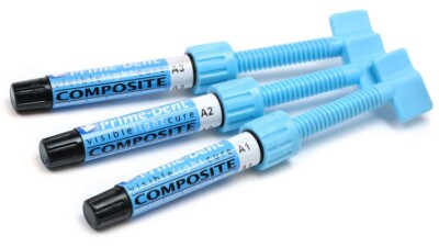 #ad Prime Dent Light Cure Nano Hybrid Composite Dental Resin 4.5 g All Shades $14.20