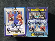 2021 PANINI FOOTBALL. CONTENDERS DRAFT PACK AND REGULAR. BLASTER BOXS LOT