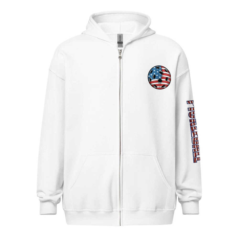 Pickleball Ultimate American Dream Series Unisex Heavy Blend Zip Hoodie
