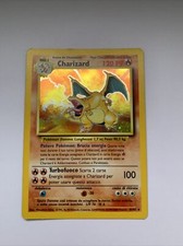 Charizard base set pokemon card 4/102 holo Italia