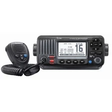 Icom M424G VHF Radio w/GPS Marine Boat Fixed Mount Class D DSC 25W Noise Cancel
