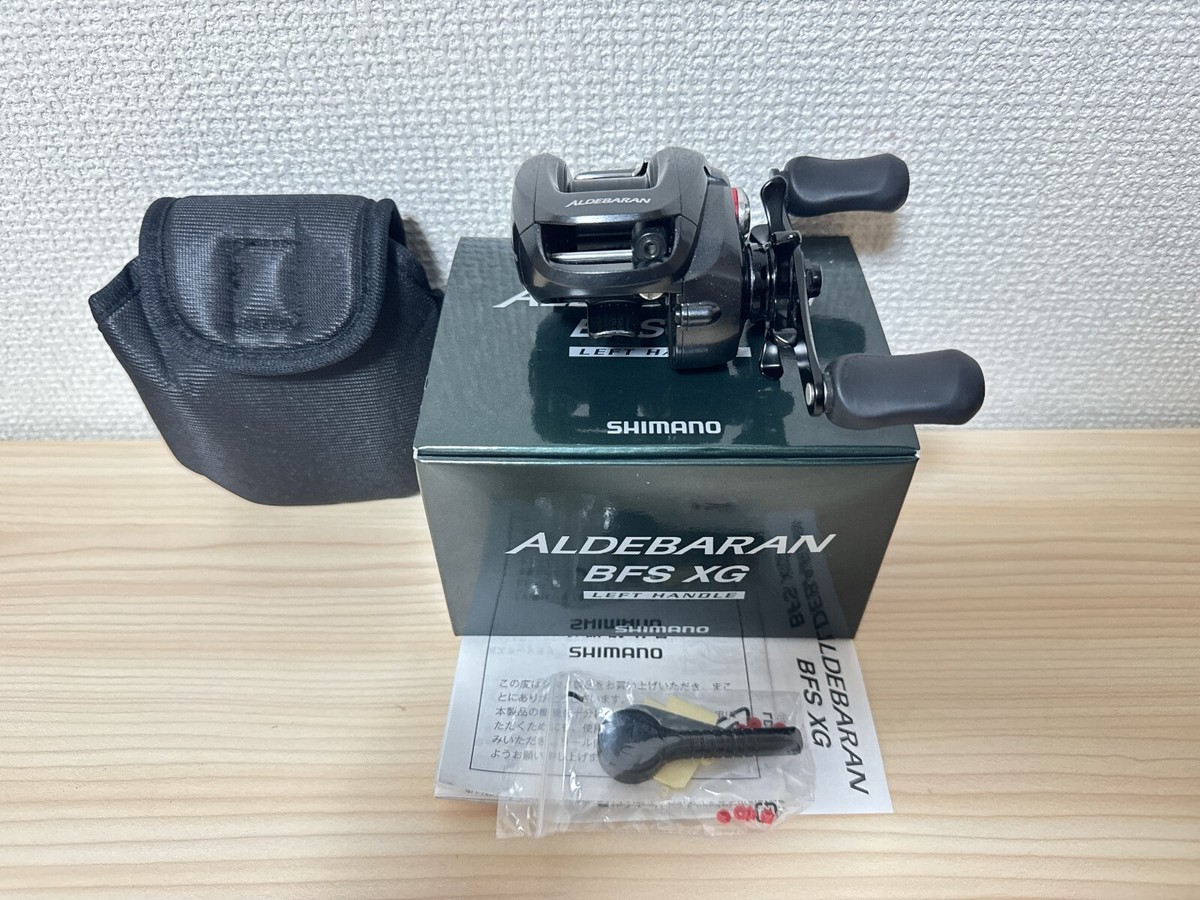 Baitcasting Reel 12 ALDEBARAN BFS XG Left Gear Ratio 8.0:1 Fishing 