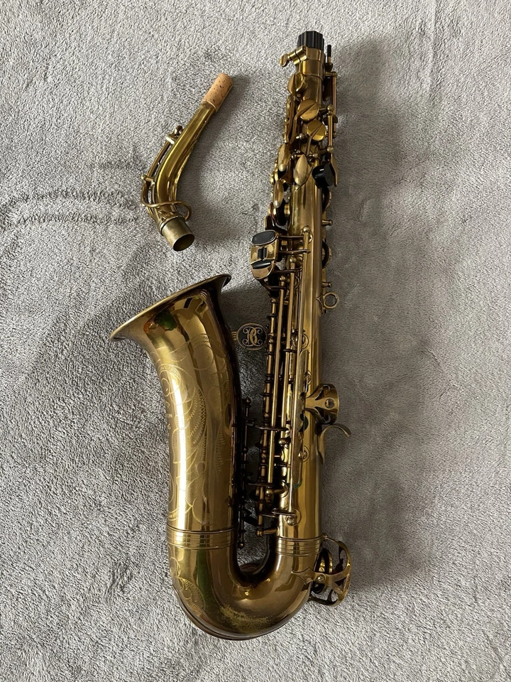 Fantástico saxofón alto guardado armario buffet crampón super dinacción coleccionistas Foto 3 de 4