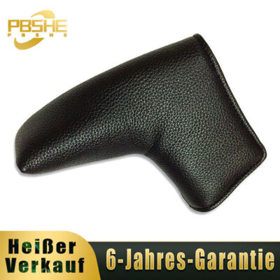 Schwarz Golf Mallet Putter Haube Wasserdichte Putterhaube Head Covers Protector