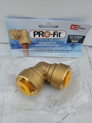 RectorSeal PRO-Fit 3/4'' Elbow Quick Connect Union Fitting 87028