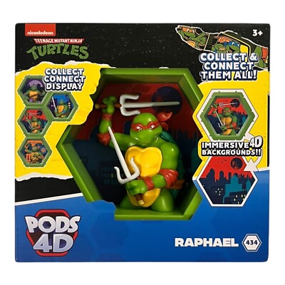 PODS 4D Teenage Mutant Ninja Turtles Raphael No. 434 NEU & OVP