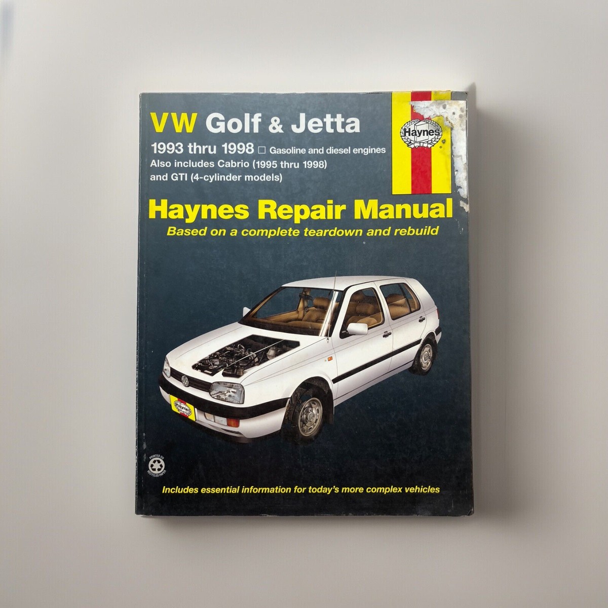 Volkswagen VW Golf Jetta GTI 1993-1998 Service Repair Manual