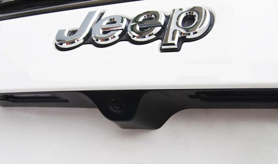 Car CCD Rearview Camera Reverse Parking Replacement for 2017 2018 Jeep Compass - Image 3 of 4