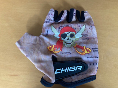 Fahrradhandschuhe Kinder - Chiba - Cool Kids Piraten - M/5 - NEU