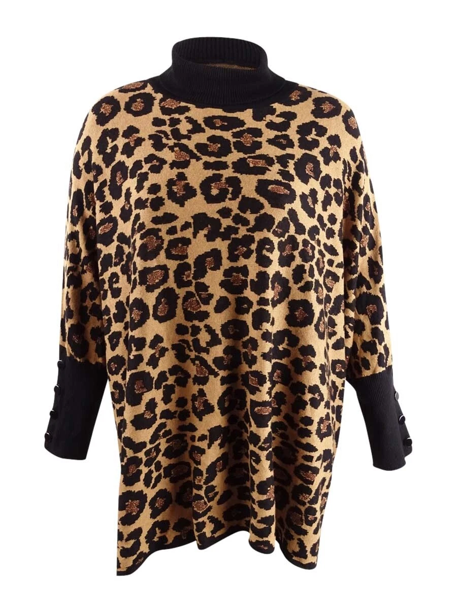 Anne klein poncho sweater shop