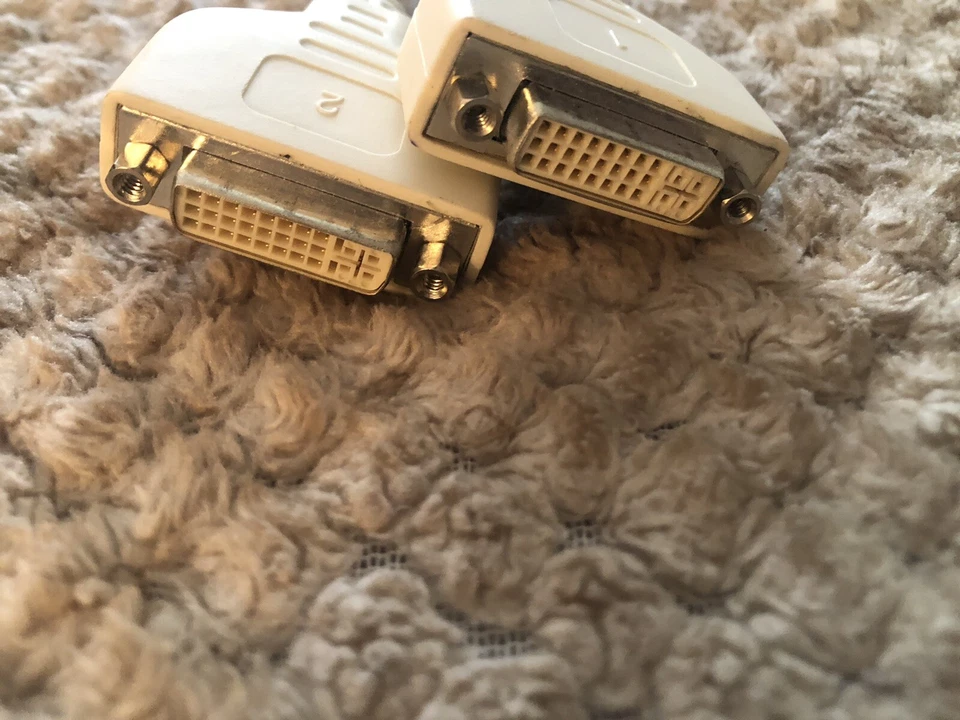 Cable divisor Y Molex 687730006 DMS-59 a doble DVI parte HP #338285-005 Foto 3 de 4