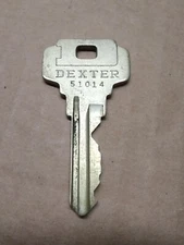 DEXTER # 51014 House Trunk Padlock Lock Key USA Antique 