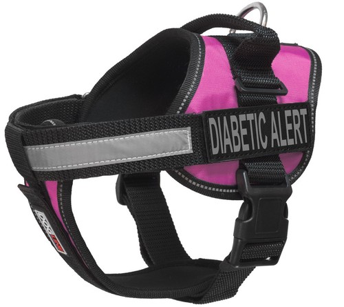 "Chaleco para perros alerta de convulsiones médicas diabéticas parche reflectante extraíble talla 15 - 46" - Imagen 9 de 13