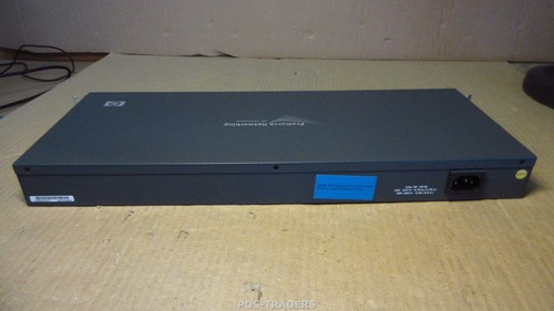 Commutateur Gigabit ProCurve sans ventilateur 24 ports HP J9078A 1400-24G + MONTAGE EN RACK - Photo 3/3