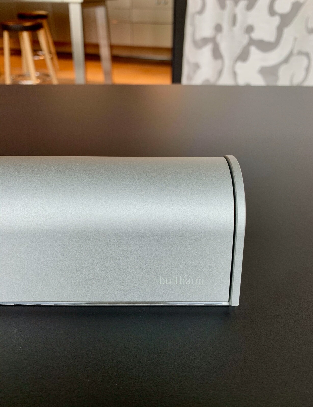 bulthaup Folienspender Folienrollenhalter in Aluminium 