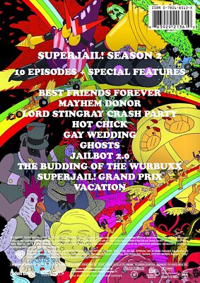 superjail! season2 DVD スーパージェイル　シーズン2 SUPERJAIL! : Season Two (DVD) BRAND NEW!!! | eBay
