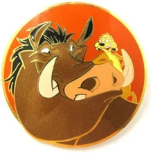 Disney Pin Disney Auctions - Animal Pals Set (Pumbaa & Timon) LE 100 #26426
