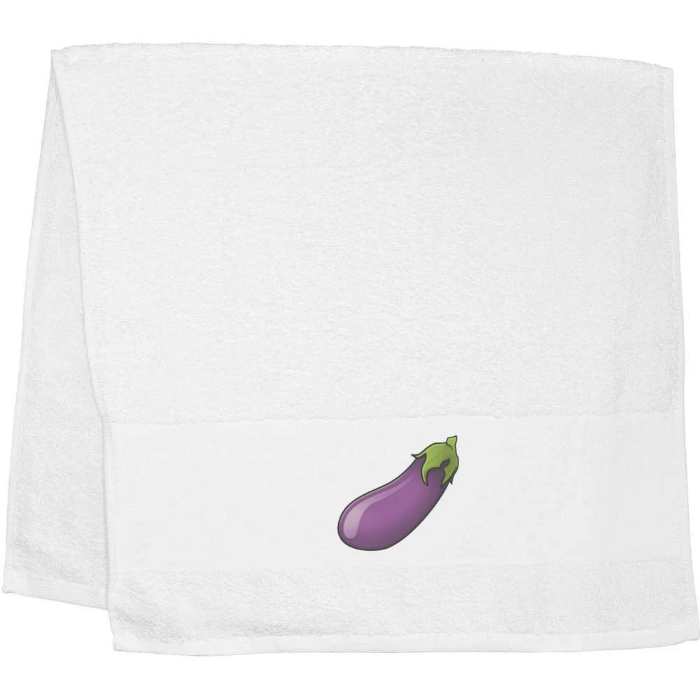 Eggplant hand towels sale