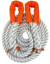 NYLON KINETIC 12 TONNE RECOVERY  TOW ROPE 4 x 4 -  4 METRE X 28MM FREE DELIVERY