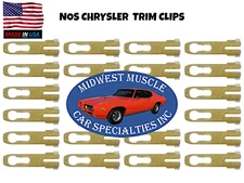 NOS Vinyl Soft Top Molding Trim Clip For Dodge Challenger Charger Dart 20pc BQ